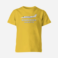 Thumbnail for The Bombardier Learjet 75 Designed Children T-Shirts