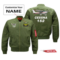 Thumbnail for The Cessna 152 Designed Pilot Jackets (Customizable)