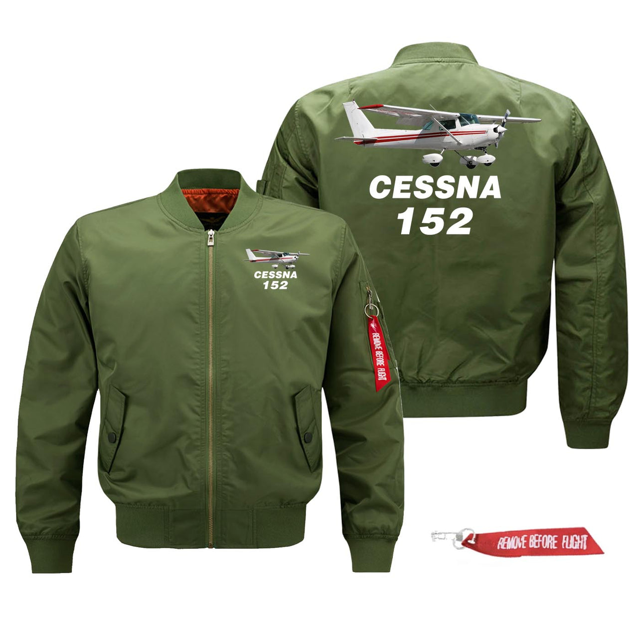 The Cessna 152 Designed Pilot Jackets (Customizable)