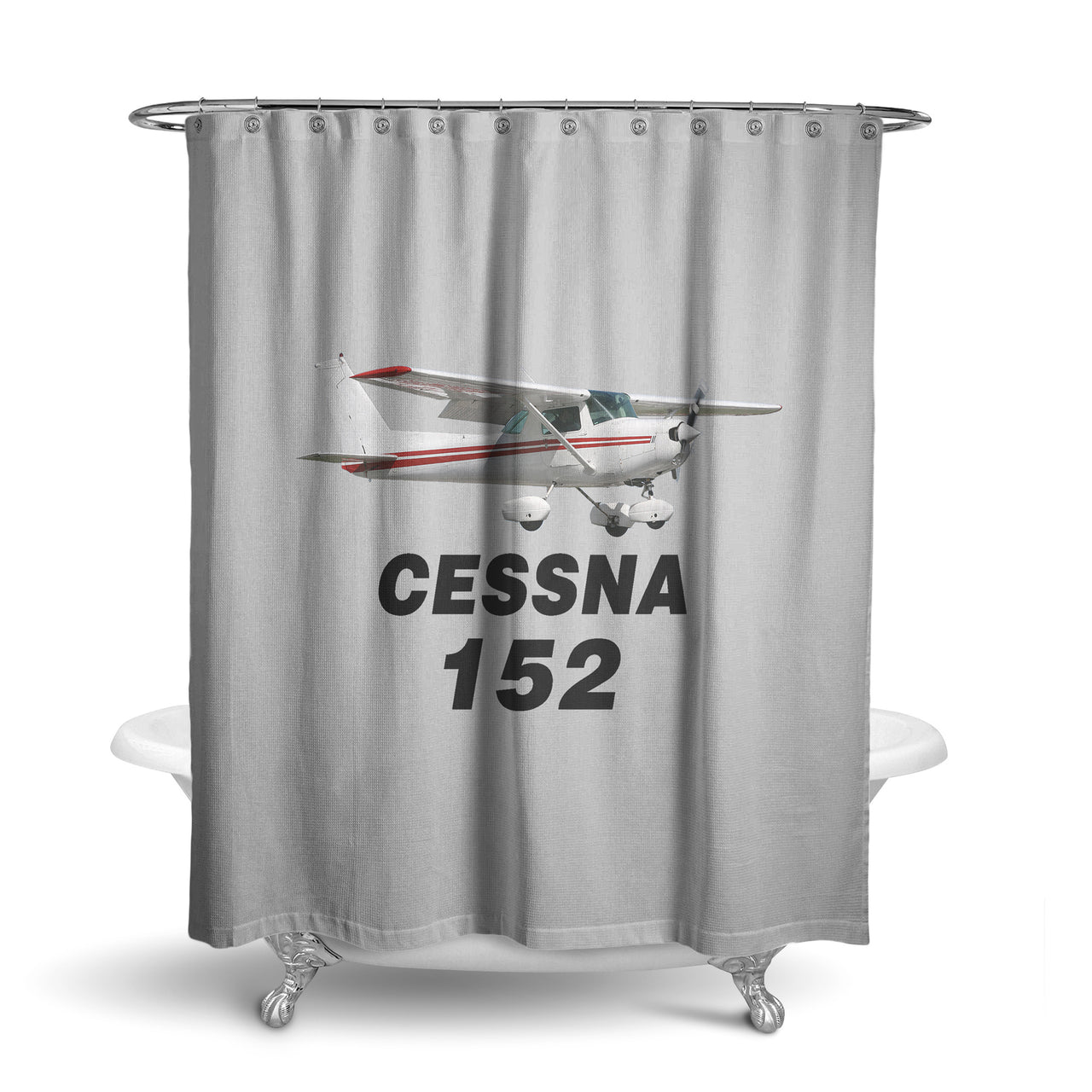 The Cessna 152 Designed Shower Curtains