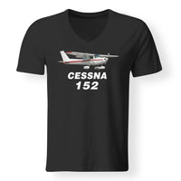 Thumbnail for The Cessna 152 Designed V-Neck T-Shirts