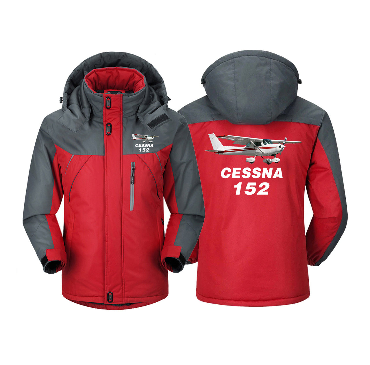The Cessna 152 Designed Thick Winter Jackets