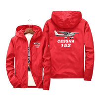Thumbnail for The Cessna 152 Designed Windbreaker Jackets