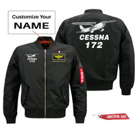 Thumbnail for The Cessna 172 Designed Pilot Jackets (Customizable)