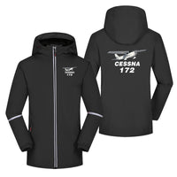 Thumbnail for The Cessna 172 Designed Rain Coats & Jackets
