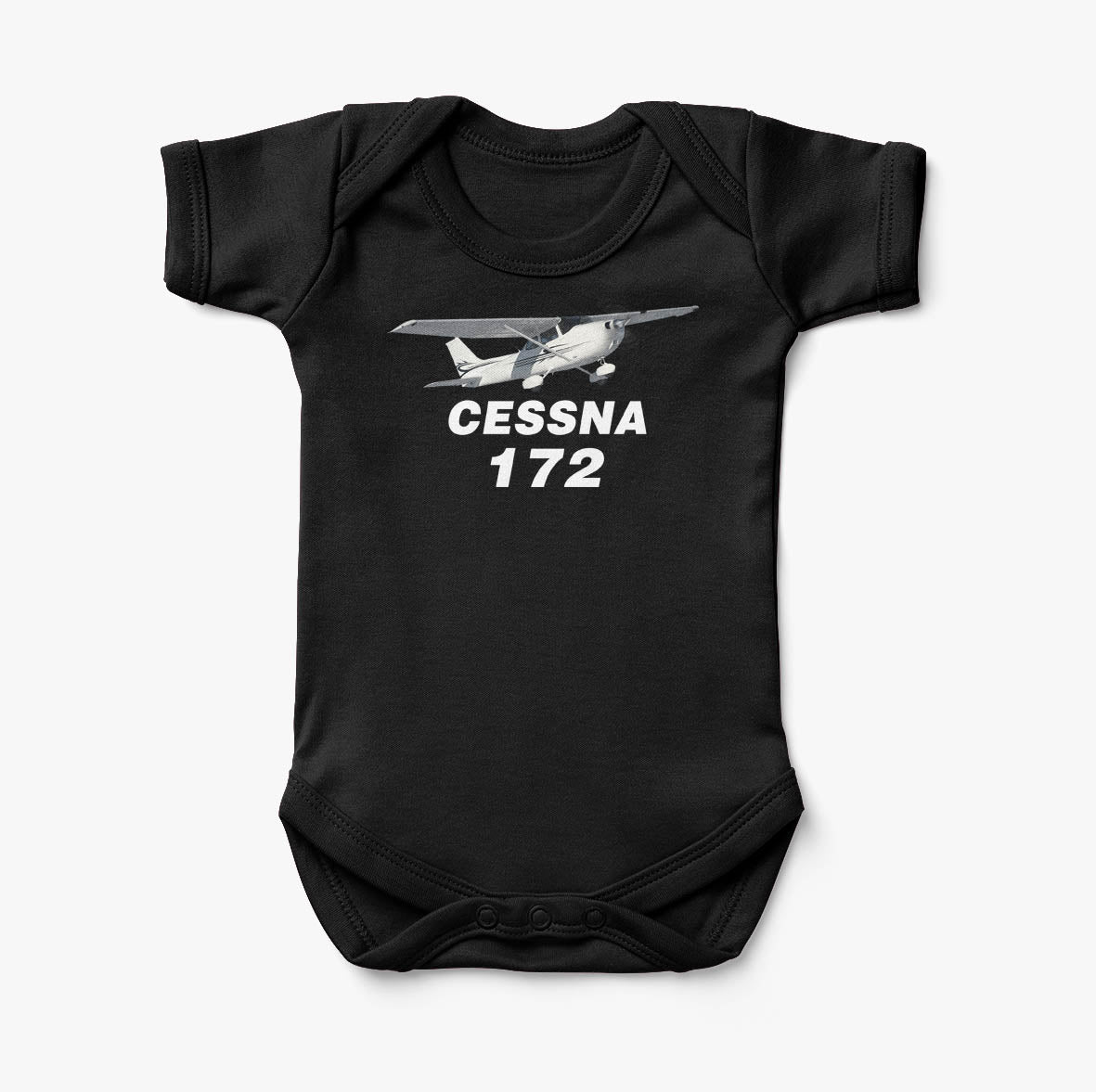 The Cessna 172 Designed Baby Bodysuits