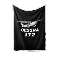 Thumbnail for The Cessna 172 Designed Bed Blankets & Covers