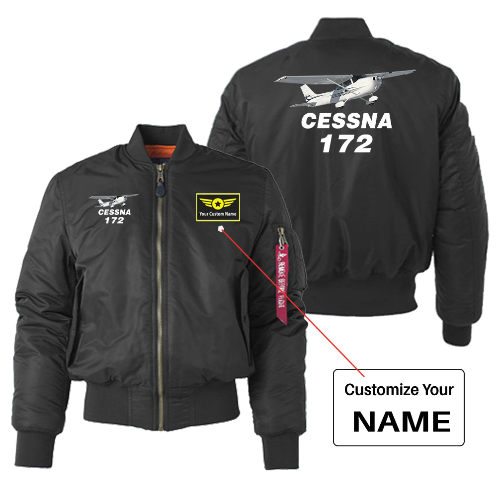 The Cessna 172 Designed "Women" Bomber Jackets