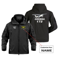 Thumbnail for The Cessna 172 Designed Military Jackets (Customizable)