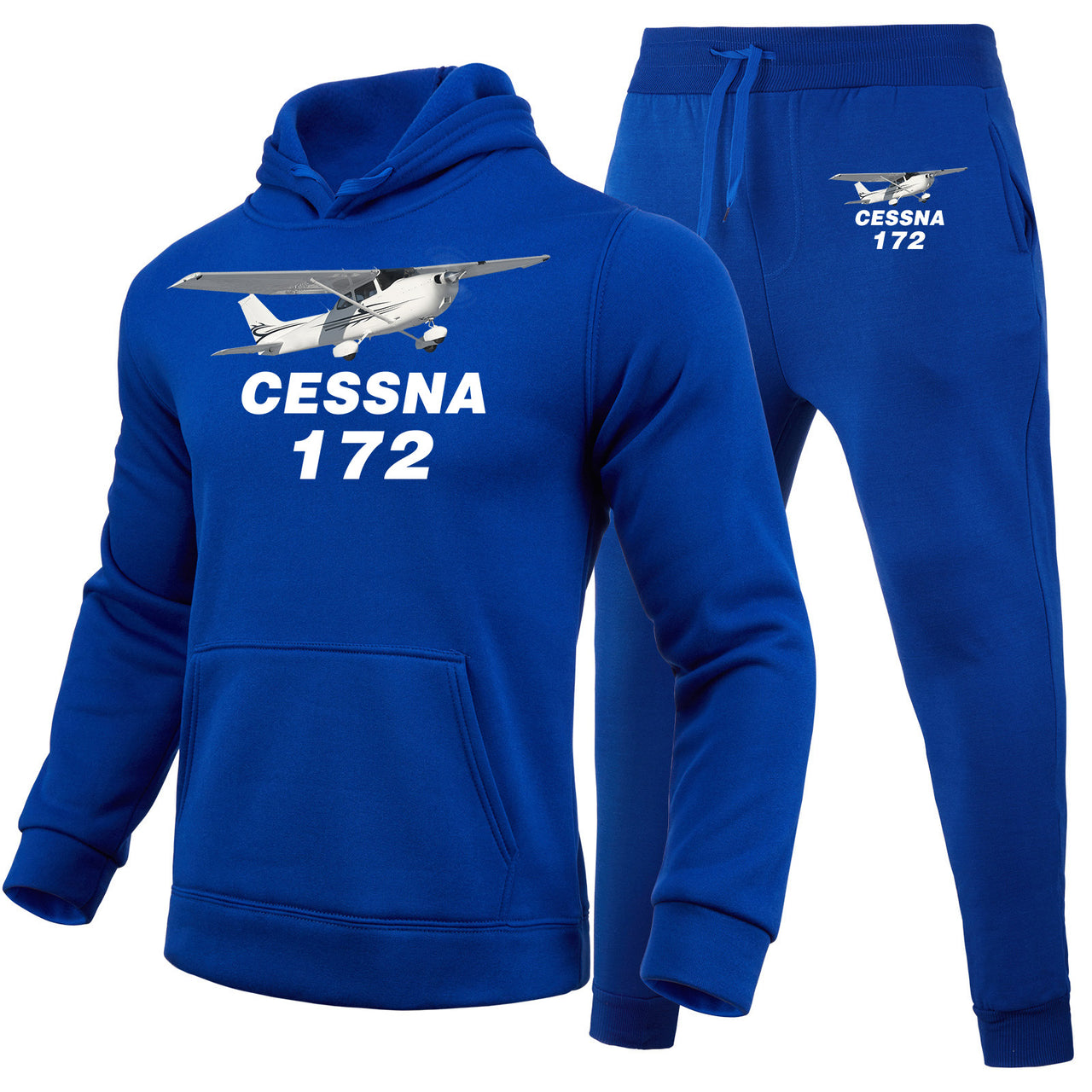 The Cessna 172 Designed Hoodies & Sweatpants Set