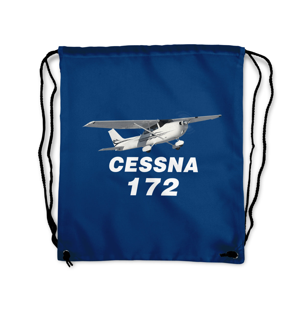 The Cessna 172 Designed Drawstring Bags