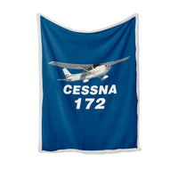 Thumbnail for The Cessna 172 Designed Bed Blankets & Covers