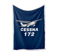 Thumbnail for The Cessna 172 Designed Bed Blankets & Covers