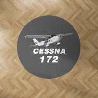 Thumbnail for The Cessna 172 Designed Carpet & Floor Mats (Round)