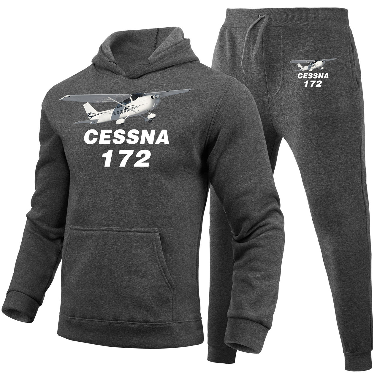 The Cessna 172 Designed Hoodies & Sweatpants Set
