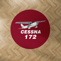 Thumbnail for The Cessna 172 Designed Carpet & Floor Mats (Round)