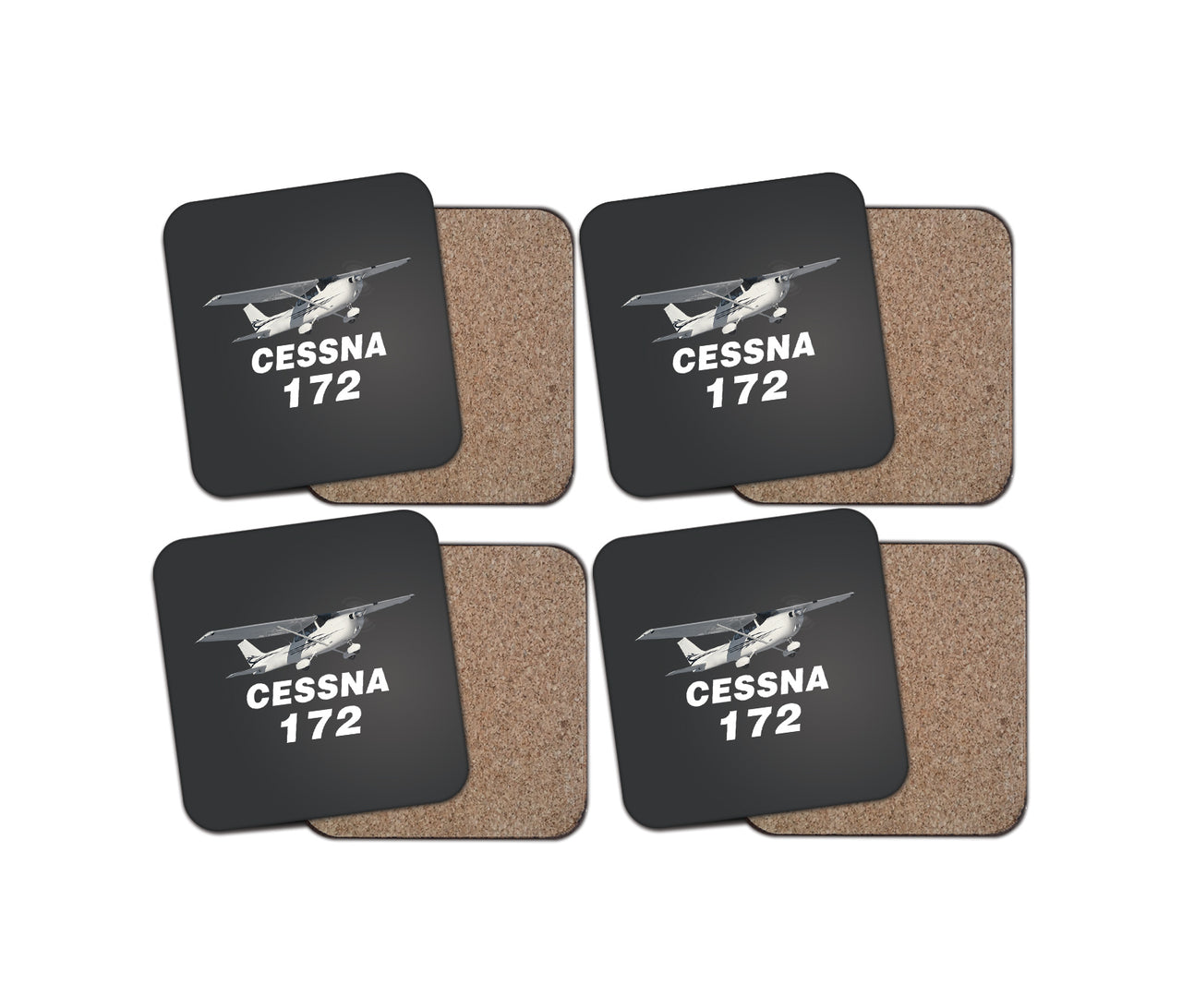 The Cessna 172 Designed Coasters