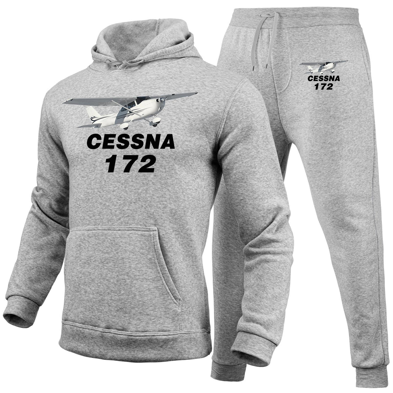 The Cessna 172 Designed Hoodies & Sweatpants Set