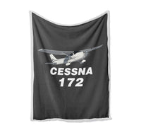 Thumbnail for The Cessna 172 Designed Bed Blankets & Covers