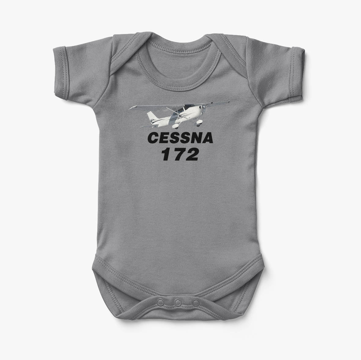 The Cessna 172 Designed Baby Bodysuits