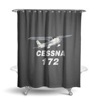 Thumbnail for The Cessna 172 Designed Shower Curtains