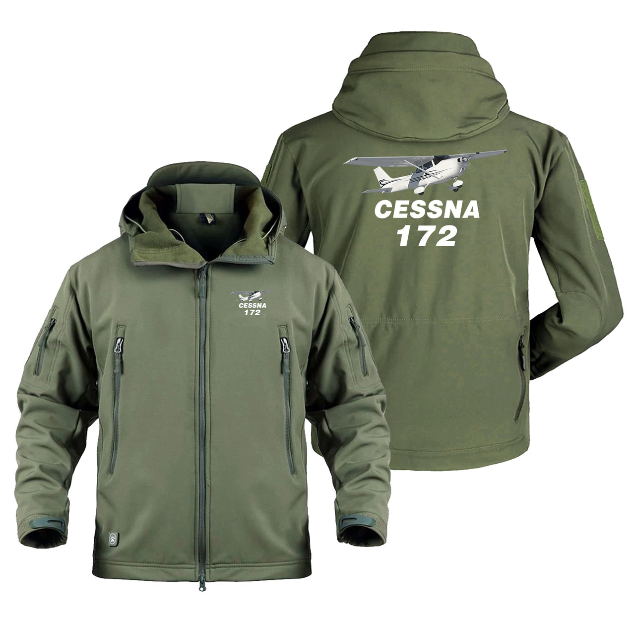 The Cessna 172 Designed Military Jackets (Customizable)