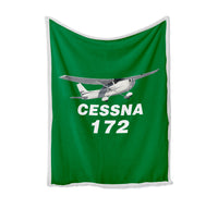 Thumbnail for The Cessna 172 Designed Bed Blankets & Covers