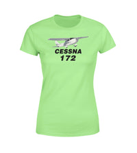 Thumbnail for The Cessna 172 Designed Women T-Shirts