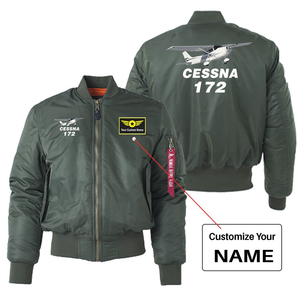 The Cessna 172 Designed "Women" Bomber Jackets