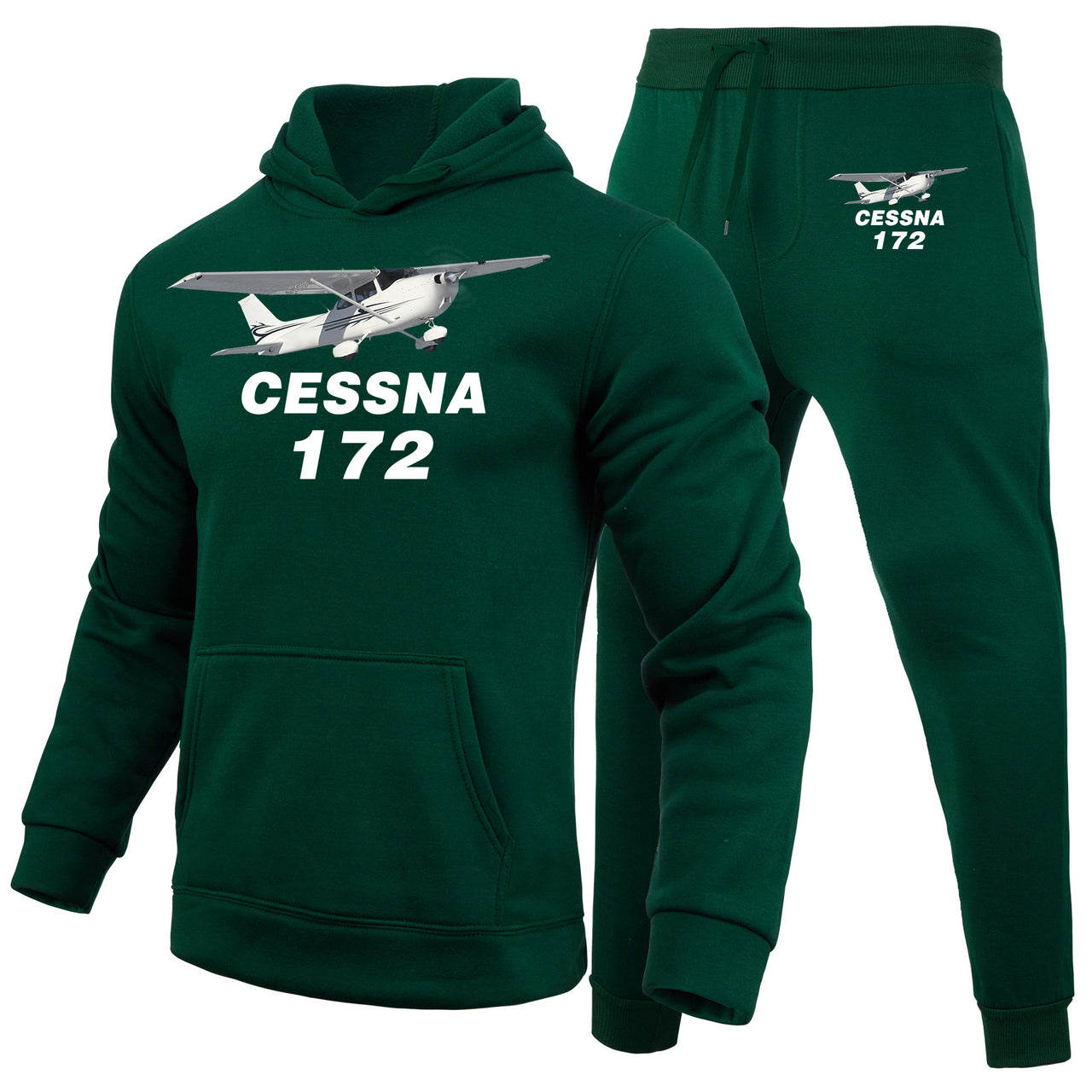 The Cessna 172 Designed Hoodies & Sweatpants Set