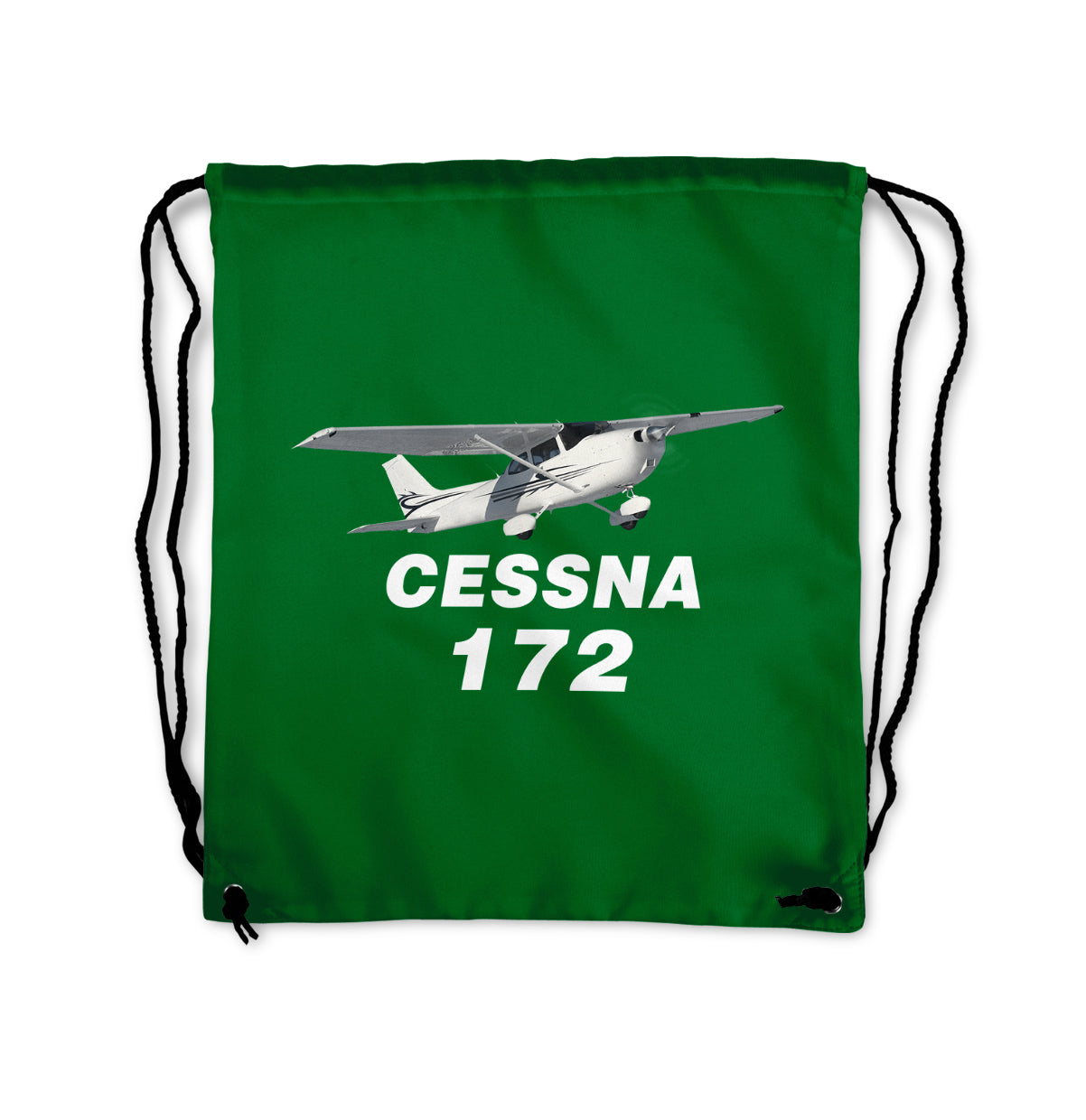 The Cessna 172 Designed Drawstring Bags