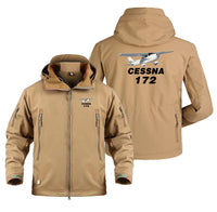 Thumbnail for The Cessna 172 Designed Military Jackets (Customizable)
