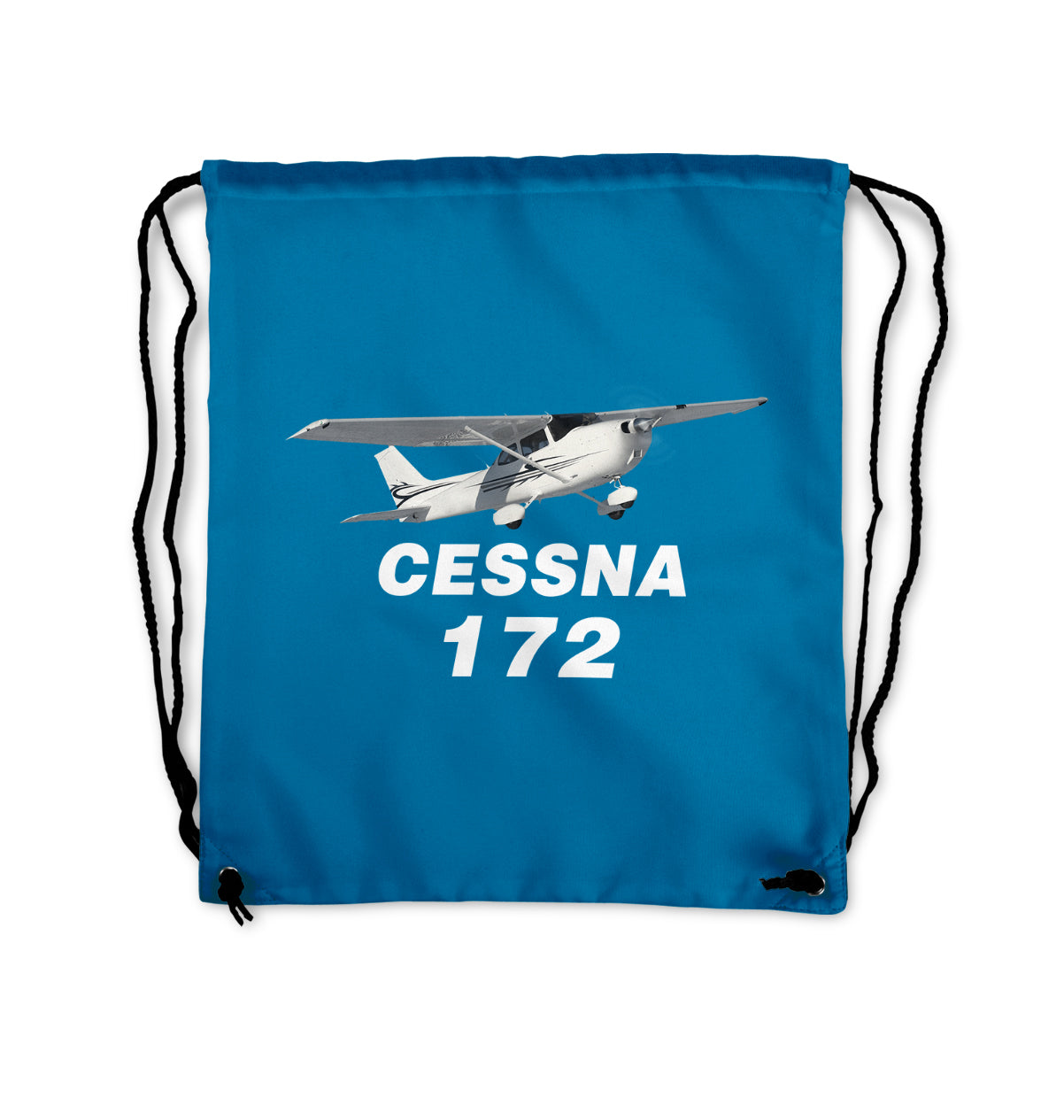 The Cessna 172 Designed Drawstring Bags