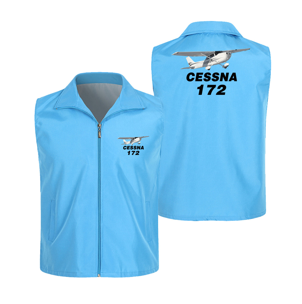 The Cessna 172 Designed Thin Style Vests
