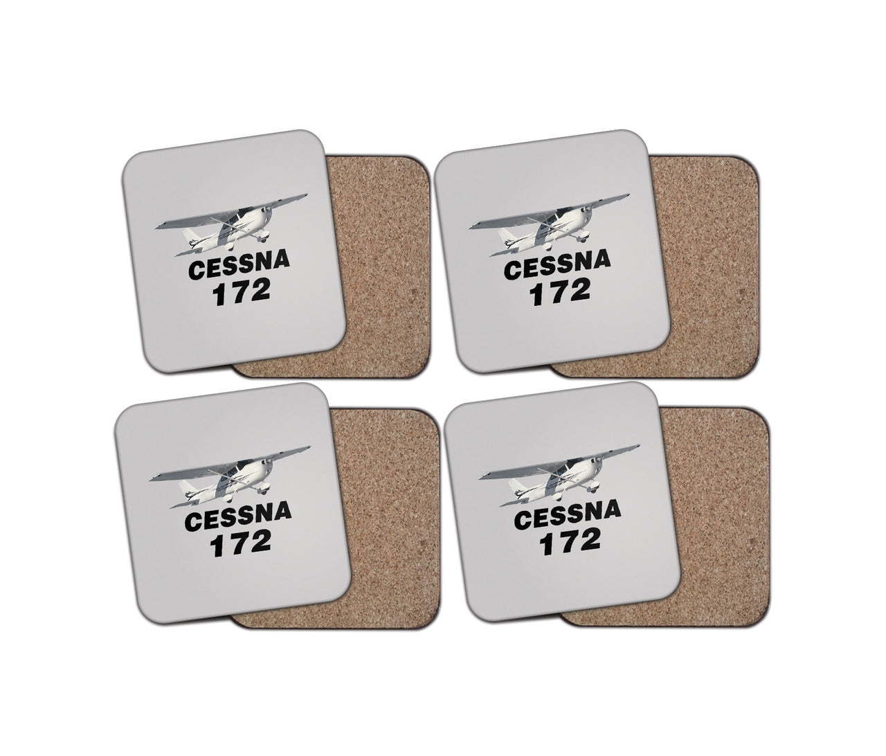 The Cessna 172 Designed Coasters