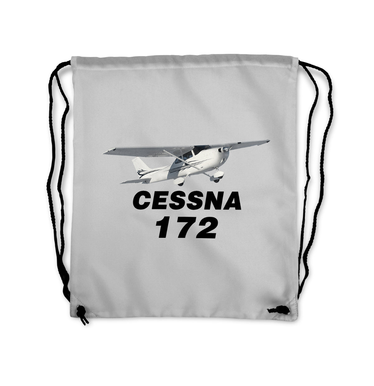 The Cessna 172 Designed Drawstring Bags