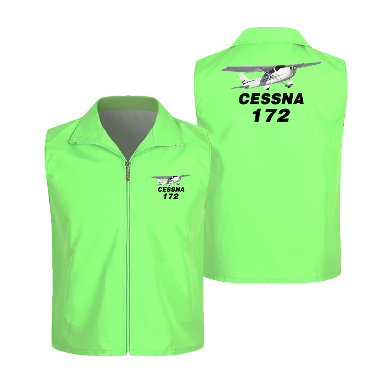 The Cessna 172 Designed Thin Style Vests