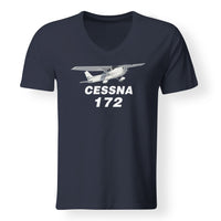 Thumbnail for The Cessna 172 Designed V-Neck T-Shirts