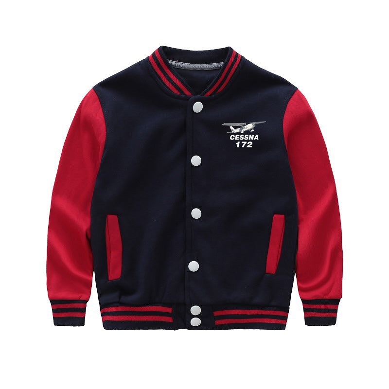 The Cessna 172 Designed "CHILDREN" Baseball Jackets