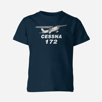 Thumbnail for The Cessna 172 Designed Children T-Shirts