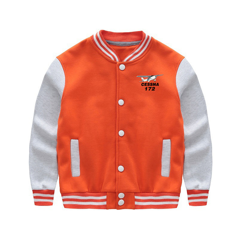 The Cessna 172 Designed "CHILDREN" Baseball Jackets