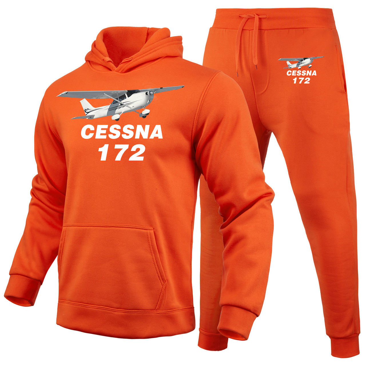 The Cessna 172 Designed Hoodies & Sweatpants Set