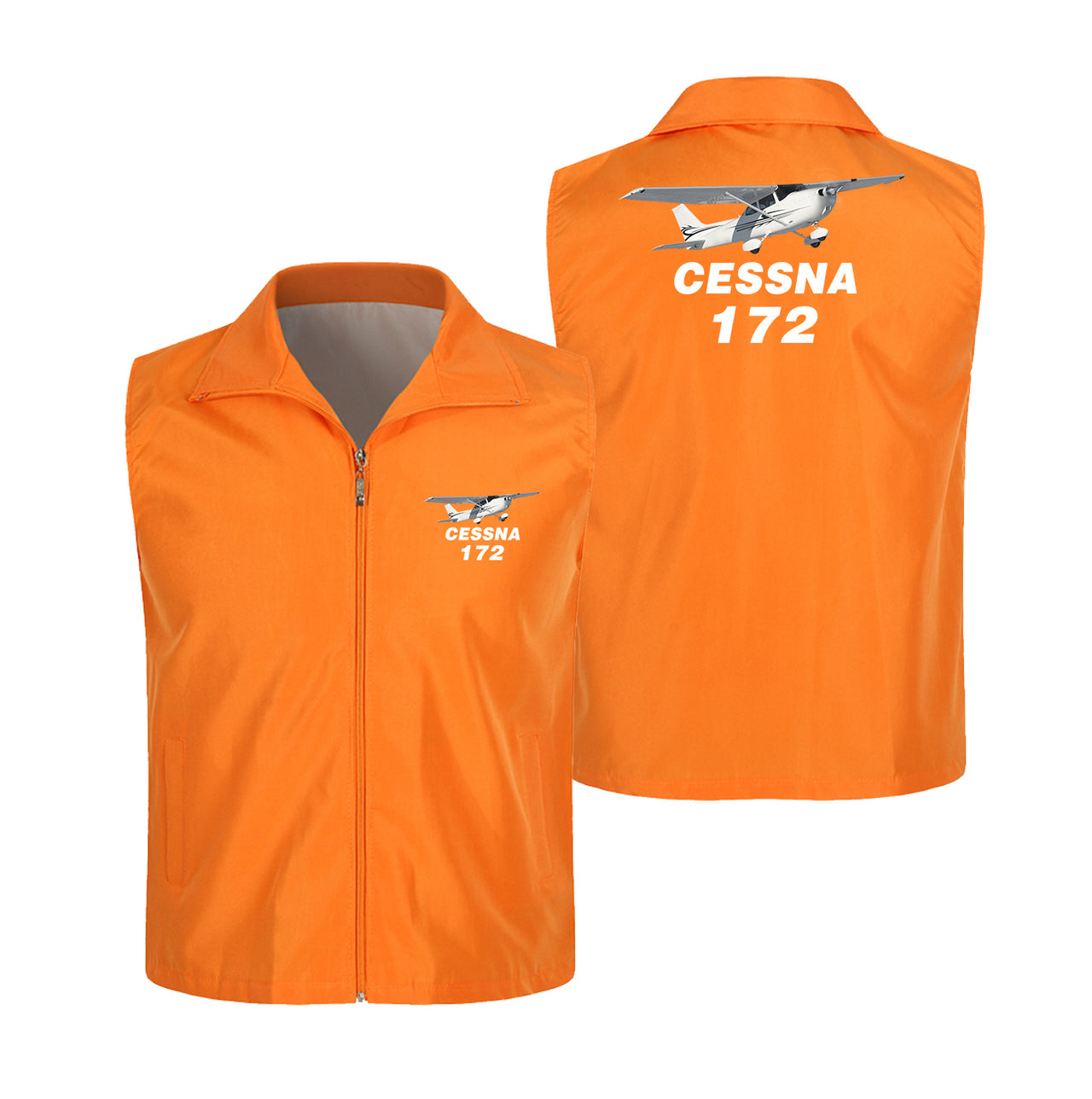 The Cessna 172 Designed Thin Style Vests