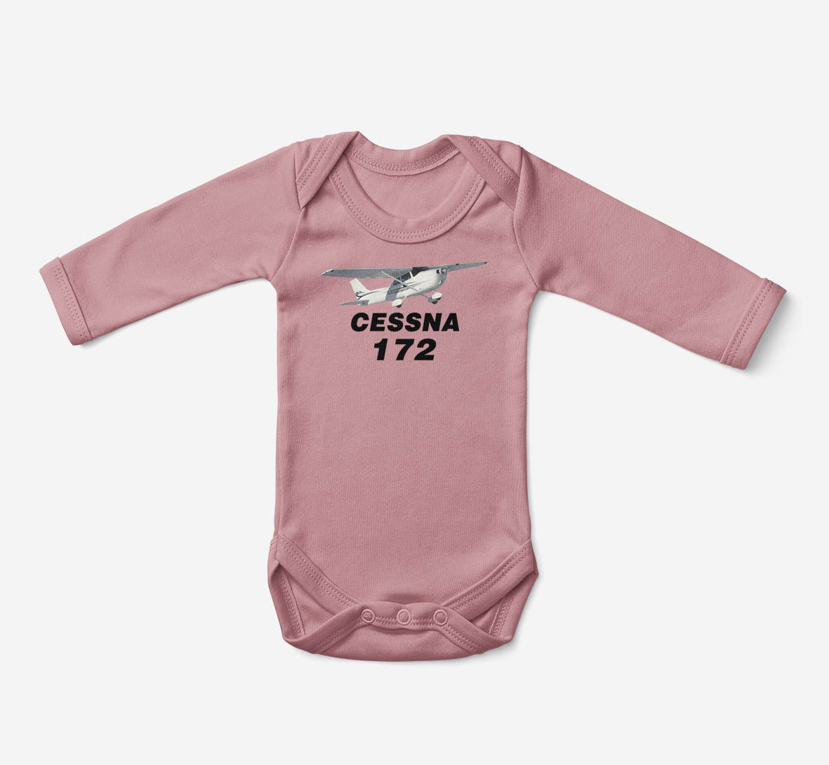 The Cessna 172 Designed Baby Bodysuits