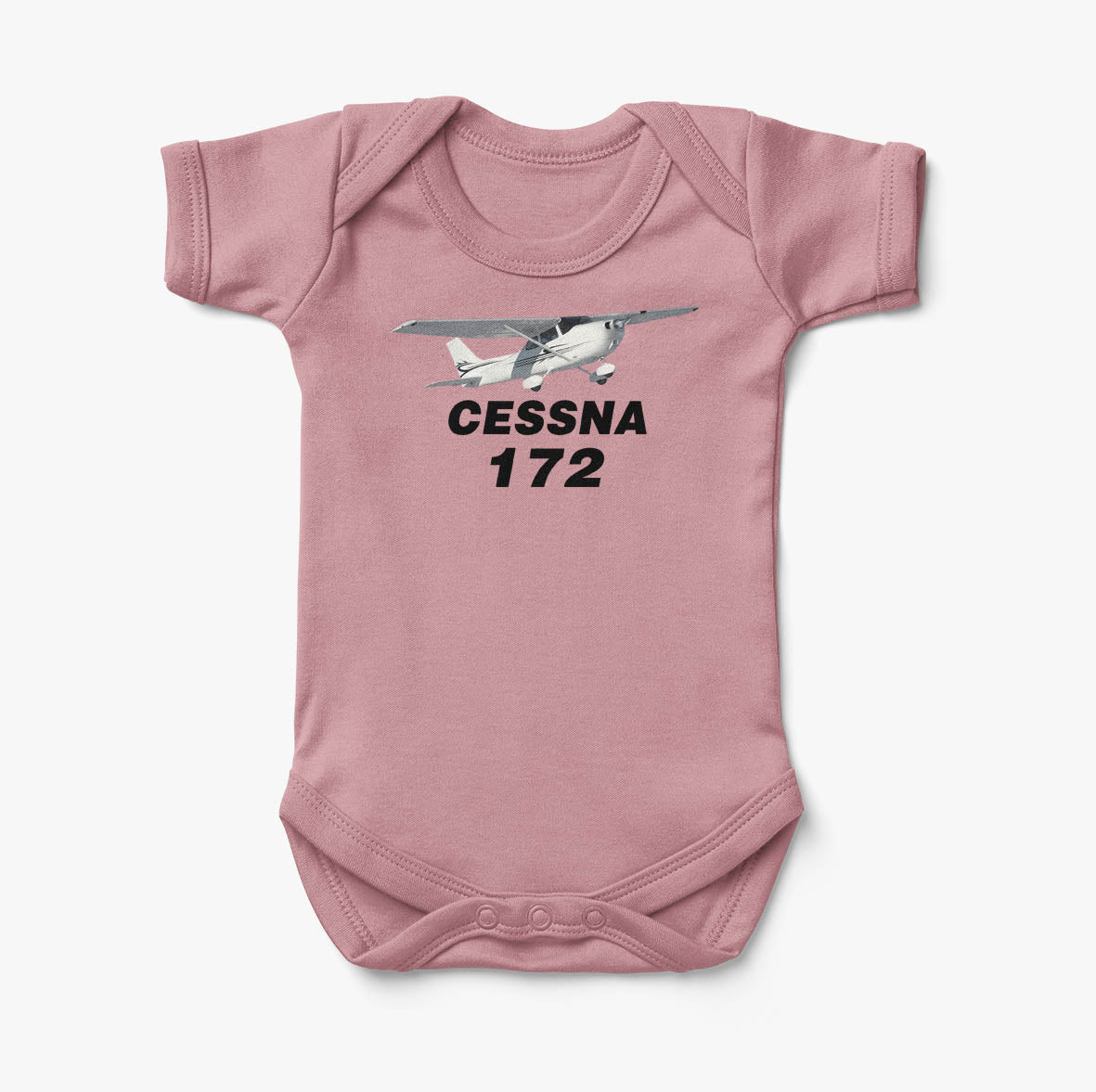 The Cessna 172 Designed Baby Bodysuits
