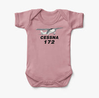 Thumbnail for The Cessna 172 Designed Baby Bodysuits
