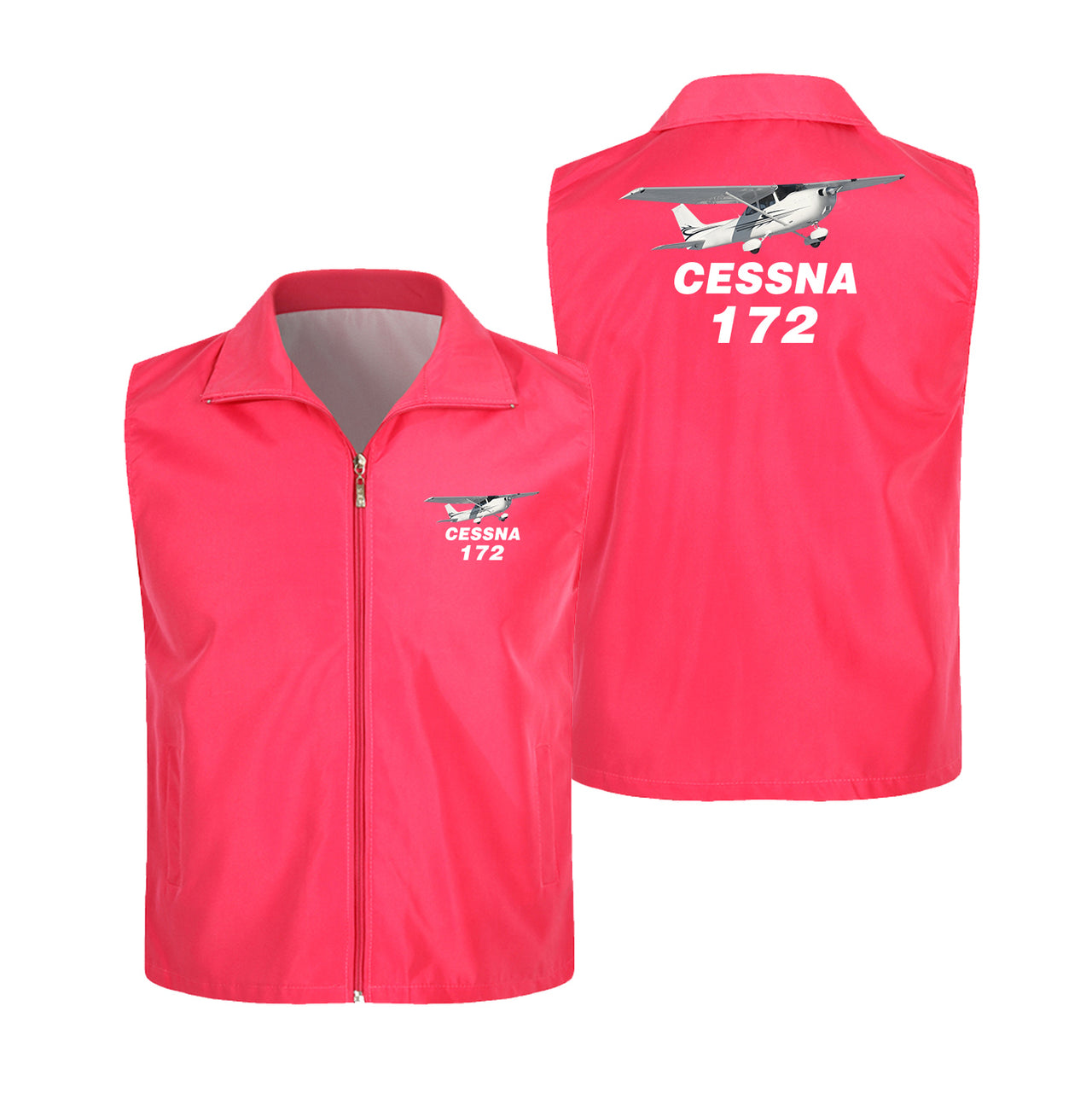 The Cessna 172 Designed Thin Style Vests