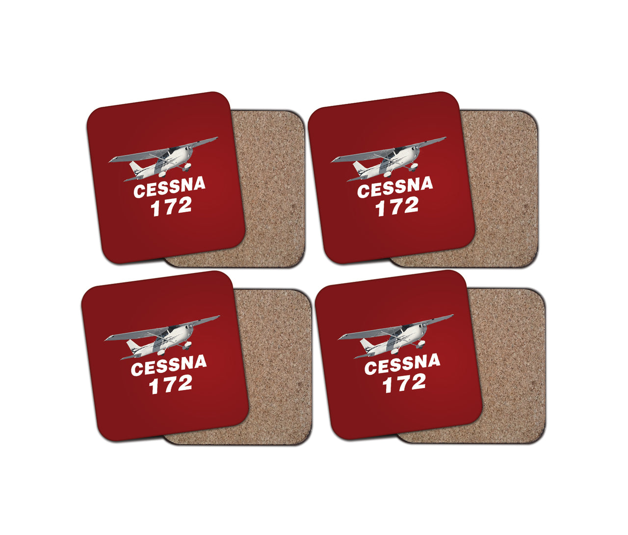 The Cessna 172 Designed Coasters