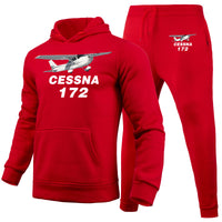 Thumbnail for The Cessna 172 Designed Hoodies & Sweatpants Set