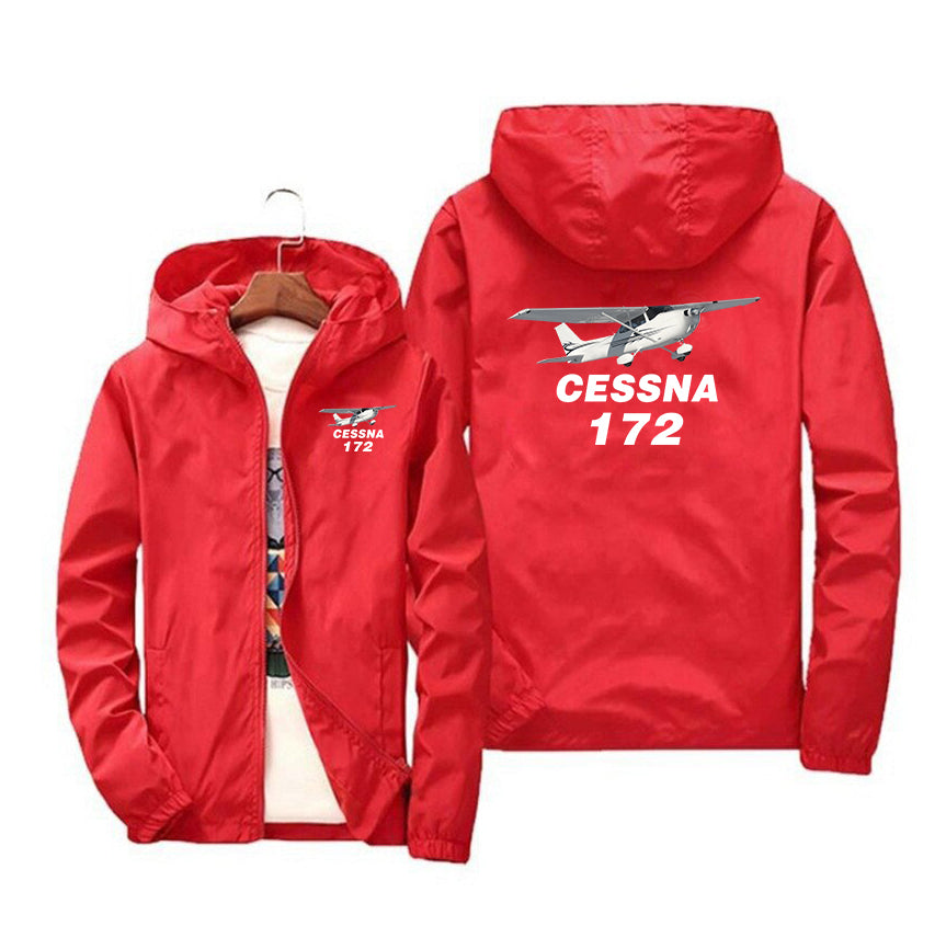 The Cessna 172 Designed Windbreaker Jackets